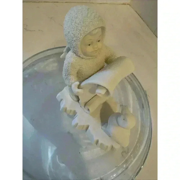 Dept 56 Winter Tales Of The Snowbabies Are You On My List? - Picture 6 of 8